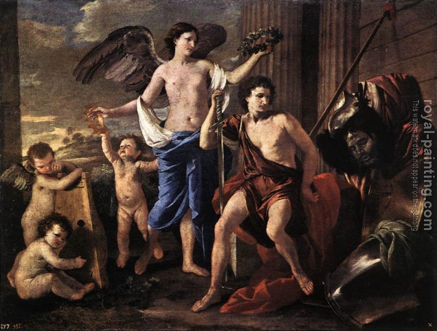 Nicolas Poussin : The victorious David